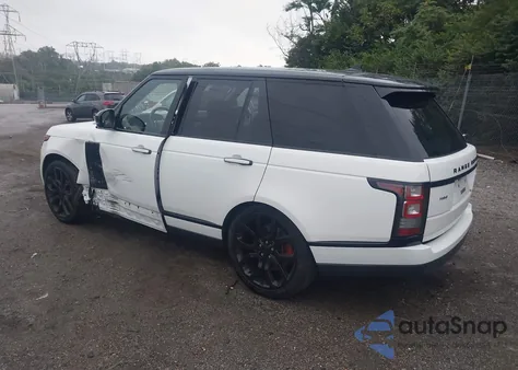 2016 Land Rover Range Rover 3.0L V6 Supercharged Hse из США, поврежденный, VIN SALGS2PFXGA306179